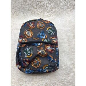 Harry Potter Hogwarts Houses Insulated‎ Mini Backpack Cooler Lunch Bag BioWorld